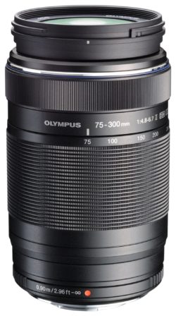 Olympus M Zuiko Digital Ed 75-300mm Lens.